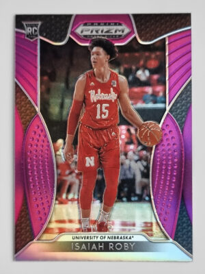 2019-20 Panini Prizm Draft Picks Prizms Purple #46 Isaiah Roby