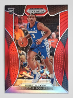 2019-20 Panini Prizm Draft Picks Prizms Red #29 Keldon Johnson