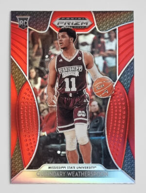 2019-20 Panini Prizm Draft Picks Prizms Red #50 Quinndary Weatherspoon