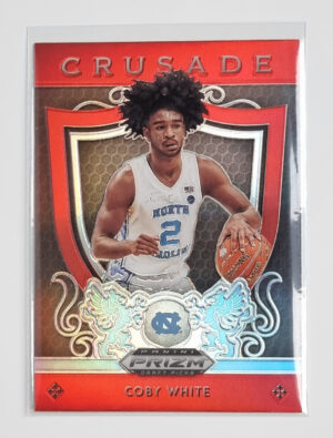 2019-20 Panini Prizm Draft Picks Prizms Red #61 Coby White CR