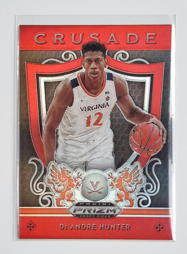 2019-20 Panini Prizm Draft Picks Prizms Red #78 De'Andre Hunter CR