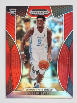 2019-20 Panini Prizm Draft Picks Prizms Red #90 Nassir Little