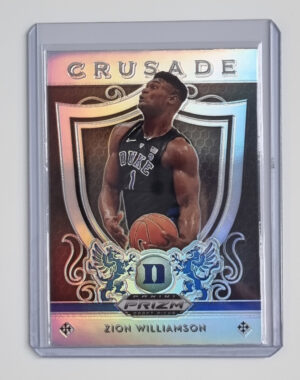 2019-20 Panini Prizm Draft Picks Prizms Silver #51 Zion Williamson CR