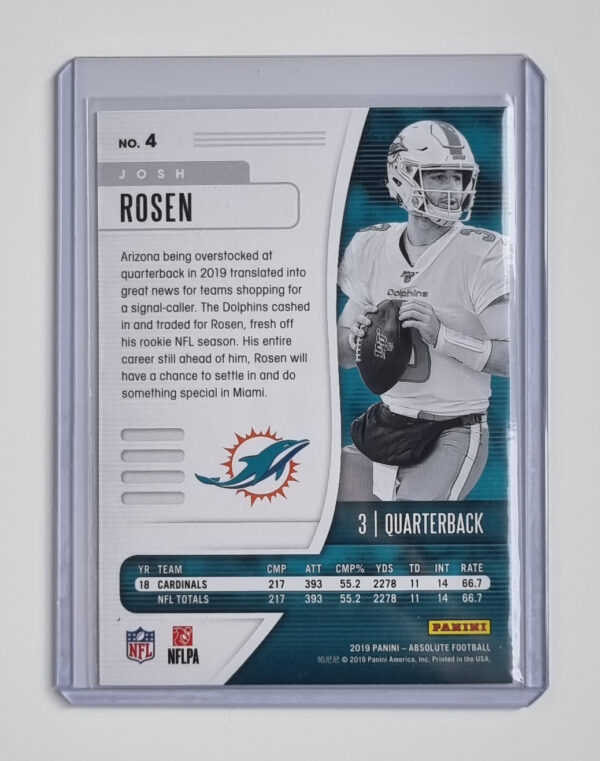 2019 Absolute Red #4 Josh Rosen – Image 2
