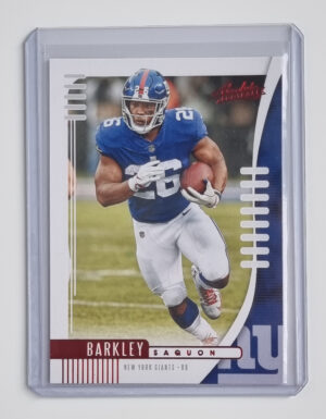 2019 Absolute Red #62 Saquon Barkley