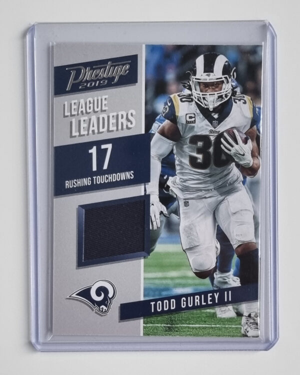 2019 Prestige League Leaders Jerseys #1 Todd Gurley II