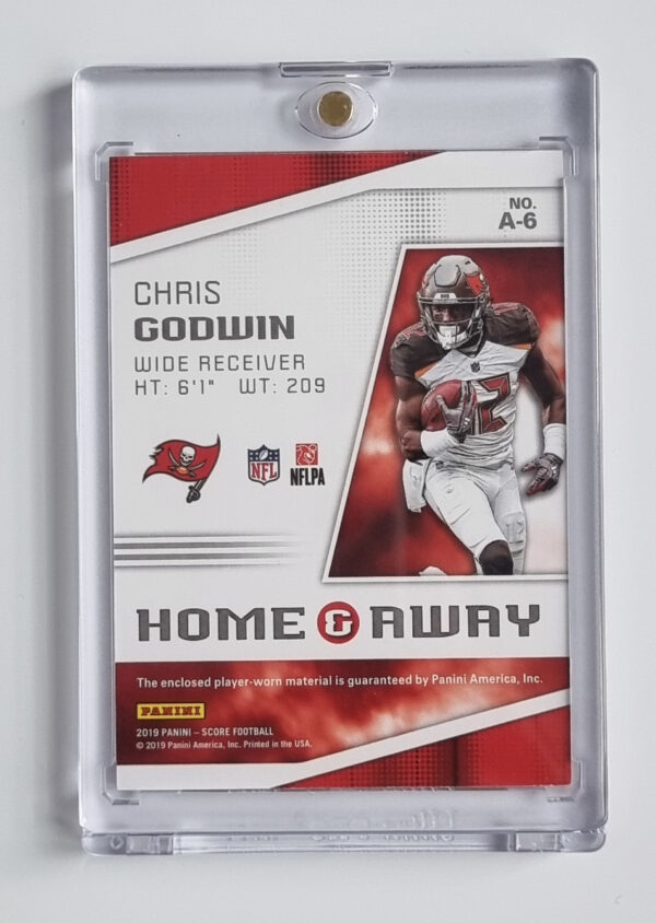 2019 Score Home and Away Jerseys Away #6 Chris Godwin – Image 2