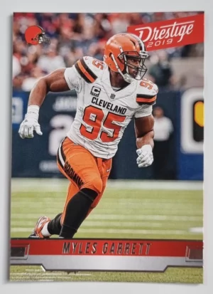 2019 Prestige #155 Myles Garrett