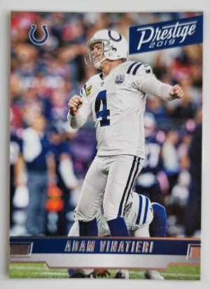 2019 Prestige #94 Adam Vinatieri