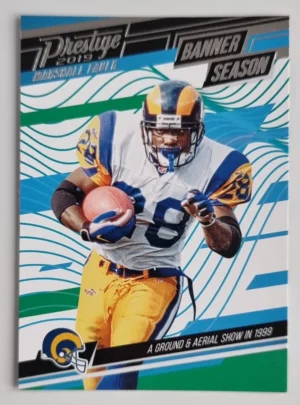 2019 Prestige Banner Season #8 Marshall Faulk