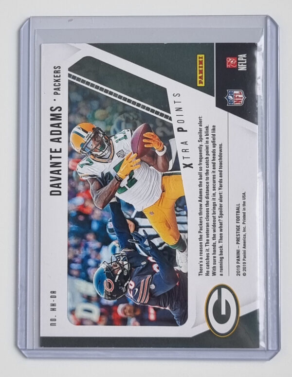 2019 Prestige Highlight Reel Xtra Points Blue #13 Davante Adams – Image 2