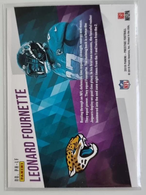 2019 Prestige Power House #5 Leonard Fournette – Image 2
