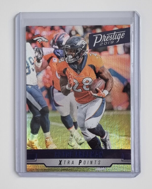2019 Prestige Xtra Points Blue #121 Royce Freeman