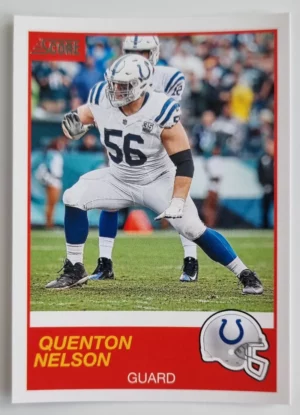 2019 Score #329 Quenton Nelson