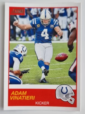 2019 Score #60 Adam Vinatieri