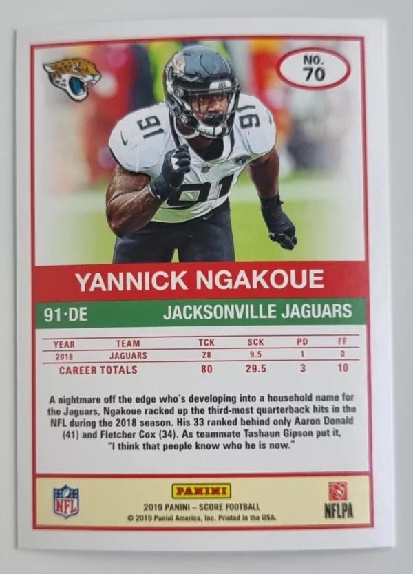 2019 Score #70 Yannick Ngakoue – Image 2