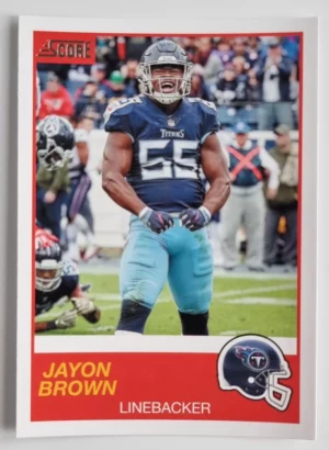 2019 Score #80 Jayon Brown