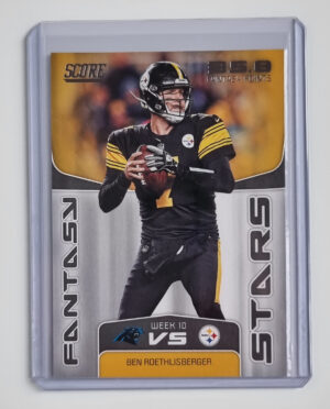 2019 Score Fantasy Stars #3 Ben Roethlisberger