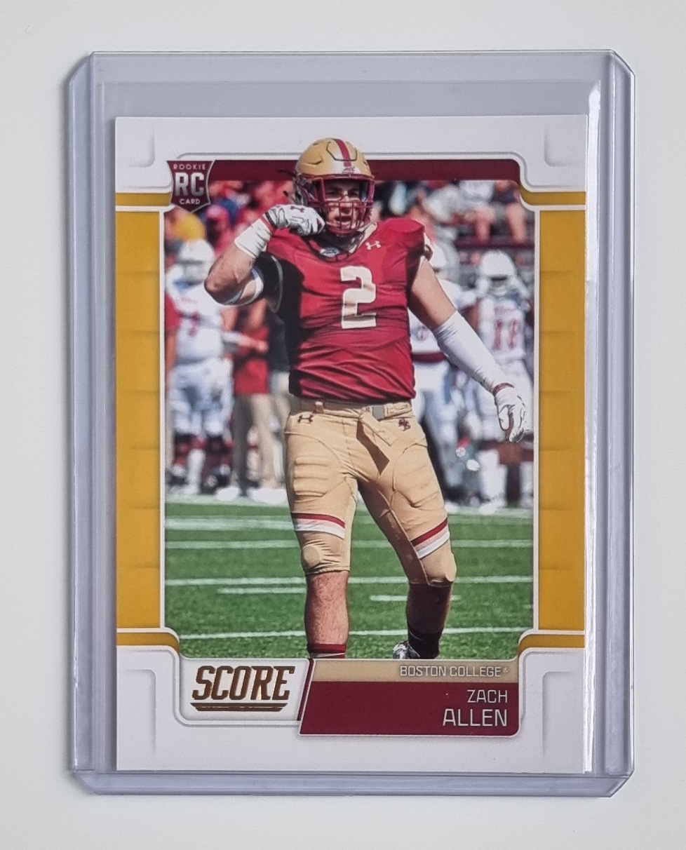 2019 Score Gold #395 Zach Allen