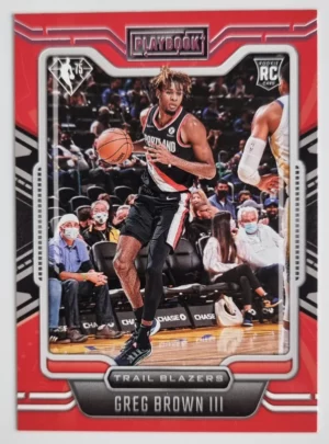 2021-22 Panini Chronicles #271 Greg Brown III/Playbook