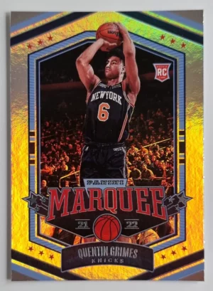 2021-22 Panini Chronicles #354 Quentin Grimes/Marquee
