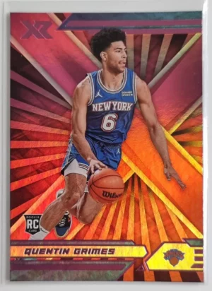 2021-22 Panini Chronicles #392 Quentin Grimes/XR