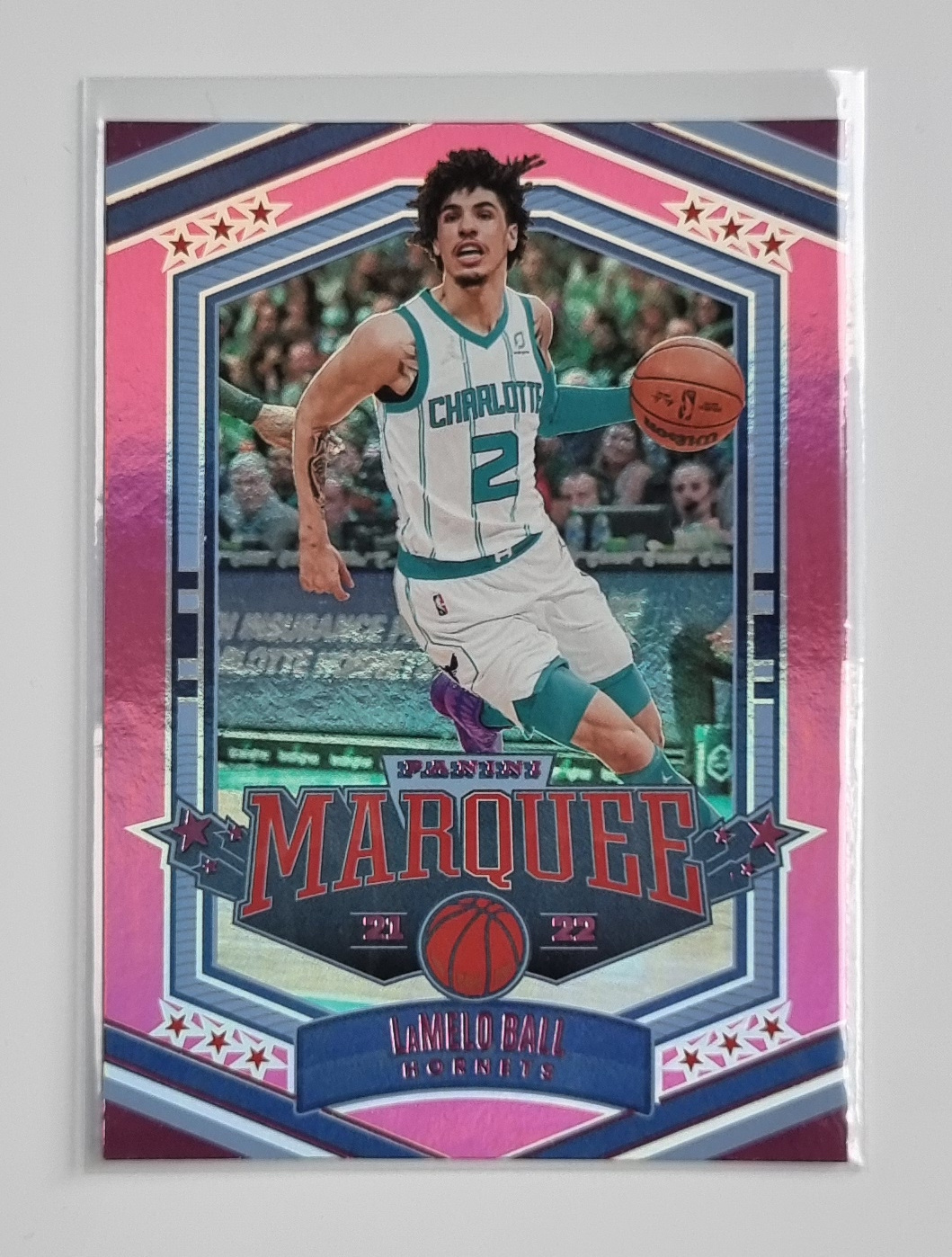 2021-22 Panini Chronicles Pink #361 LaMelo Ball/Marquee