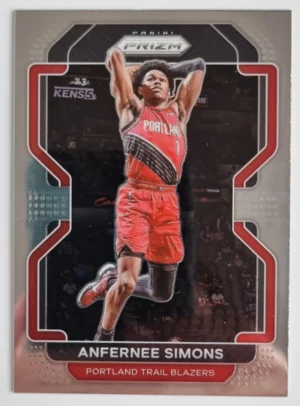 2021-22 Panini Prizm #168 Anfernee Simons