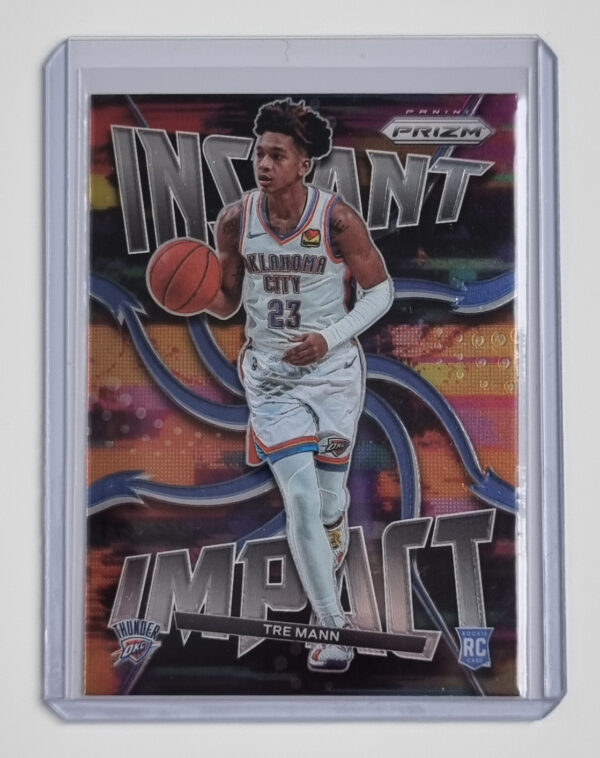 2021-22 Panini Prizm Instant Impact #15 Tre Mann