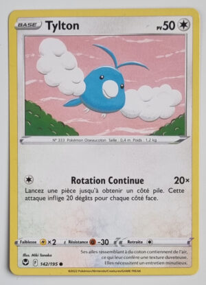 2022 Pokémon #142/195 Tylton