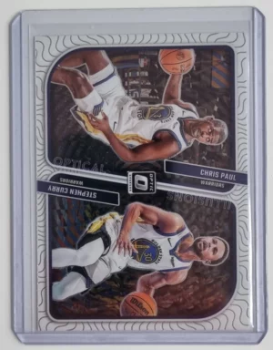 2023-24 Donruss Optic Optical Illusions #5 Chris Paul/Stephen Curry