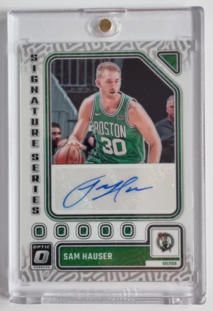 2023-24 Donruss Optic Signature Series #53 Sam Hauser