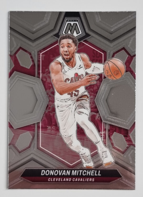 2023-24 Panini Mosaic #143 Donovan Mitchell