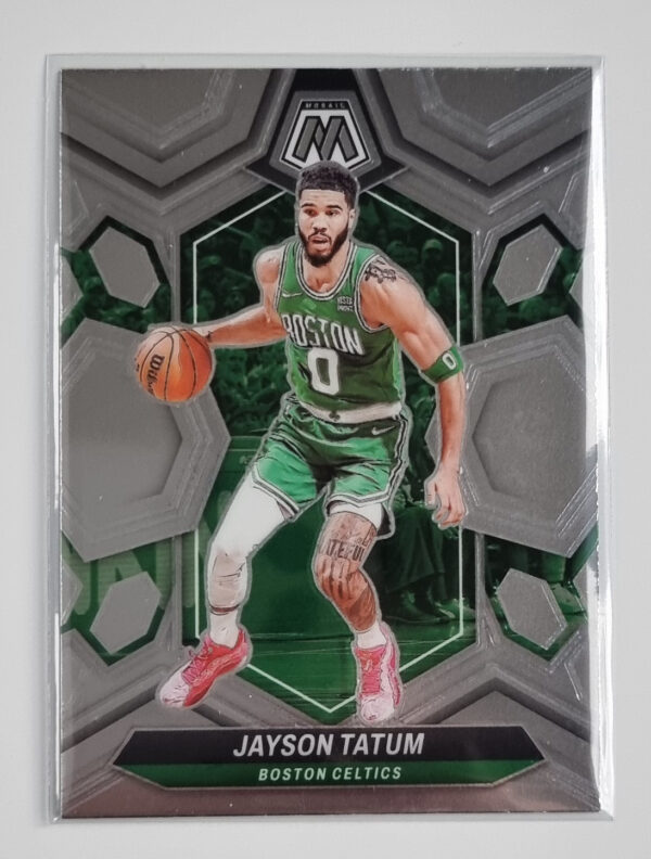 2023-24 Panini Mosaic #147 Jayson Tatum