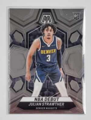 2023-24 Panini Mosaic #256 Julian Strawther/NBA Debut