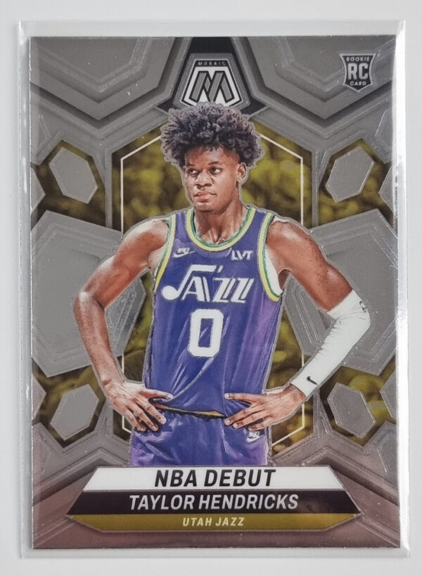 2023-24 Panini Mosaic #261 Taylor Hendricks/NBA Debut