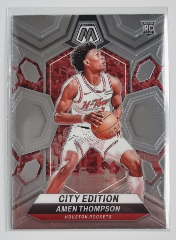 2023-24 Panini Mosaic #281 Amen Thompson/City Edition