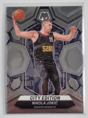 2023-24 Panini Mosaic #287 Nikola Jokic/City Edition