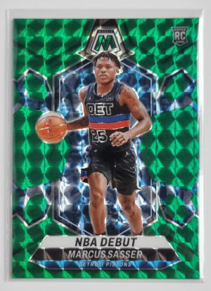 2023-24 Panini Mosaic Mosaic Green #264 Marcus Sasser/NBA Debut