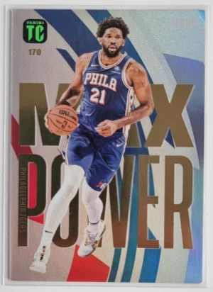 2023-24 Panini Top Class #170 Joel Embiid/Max Power