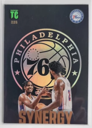 2023-24 Panini Top Class #225 Tyrese Maxey/Joel Embiid