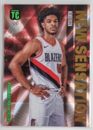 2023-24 Panini Top Class #259 Scoot Henderson/New Sensation