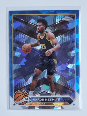 2023-24 Topps Chrome Blue Basketball Refractors #103 Aaron Nesmith