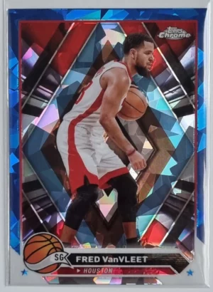 2023-24 Topps Chrome Blue Basketball Refractors #126 Fred VanVleet