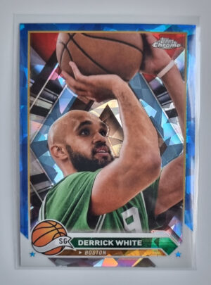 2023-24 Topps Chrome Blue Basketball Refractors #141 Derrick White