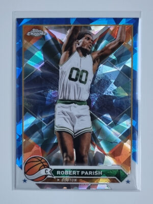 2023-24 Topps Chrome Blue Basketball Refractors #161 Robert Parish