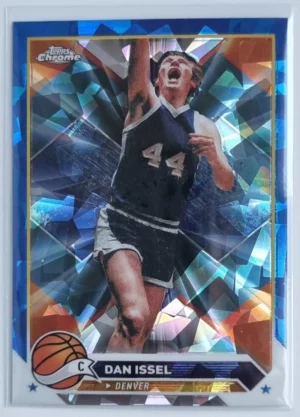2023-24 Topps Chrome Blue Basketball Refractors #182 Dan Issel