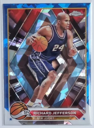 2023-24 Topps Chrome Blue Basketball Refractors #192 Richard Jefferson