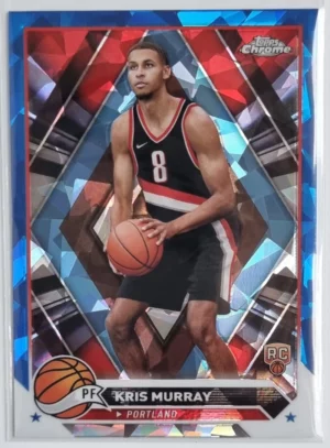 2023-24 Topps Chrome Blue Basketball Refractors #84 Kris Murray