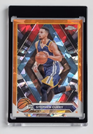 2023-24 Topps Chrome Sapphire Orange Refractors #30 Stephen Curry